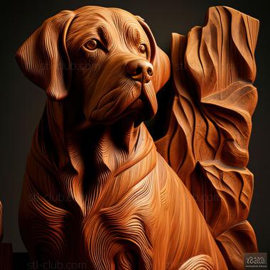 3D model st Rafeiro do Alentejo dog (STL)